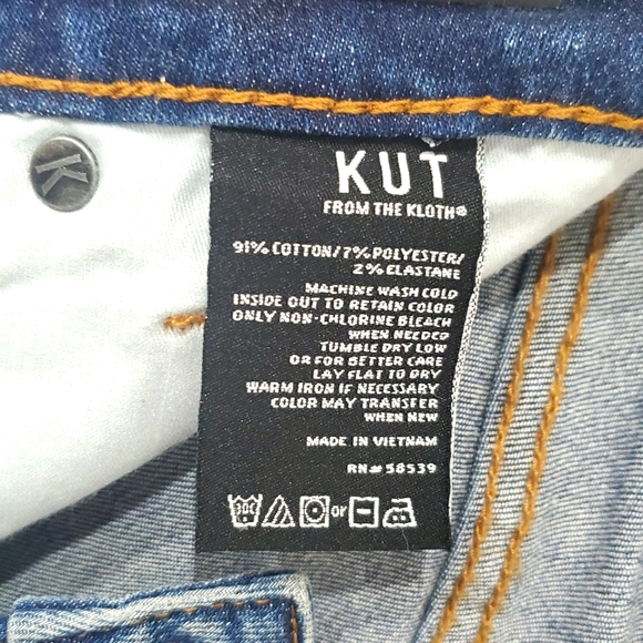 Kut from the Kloth Diana Fab AB Skinny High waist-New - Picture 3 of 6